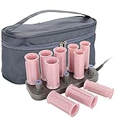 Travel Size Hot Rollers,Rollers Hot Pod Hair Styling Tool, 10Pcs Professional Electric Heated Rol...