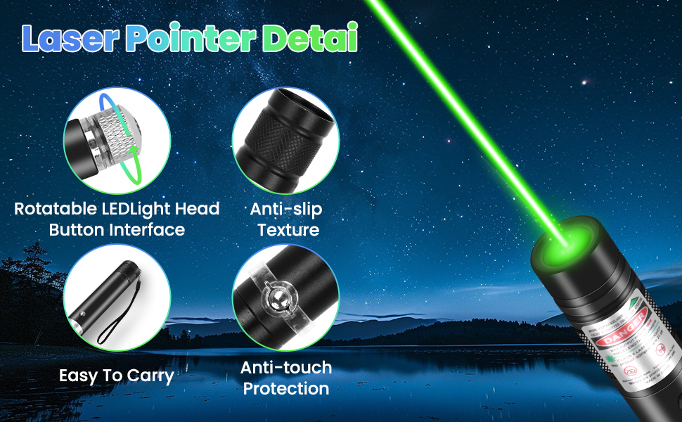 green laser pointer