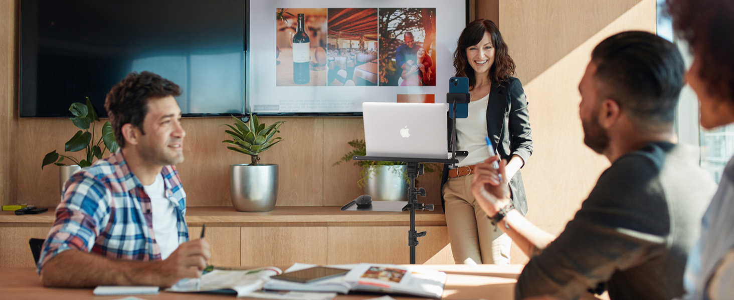 standing laptop stand