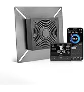 AC Infinity AIRTITAN T3, Ventilation Exhaust Fan 6" with WiFi Temperature Humidity Controller, EC...