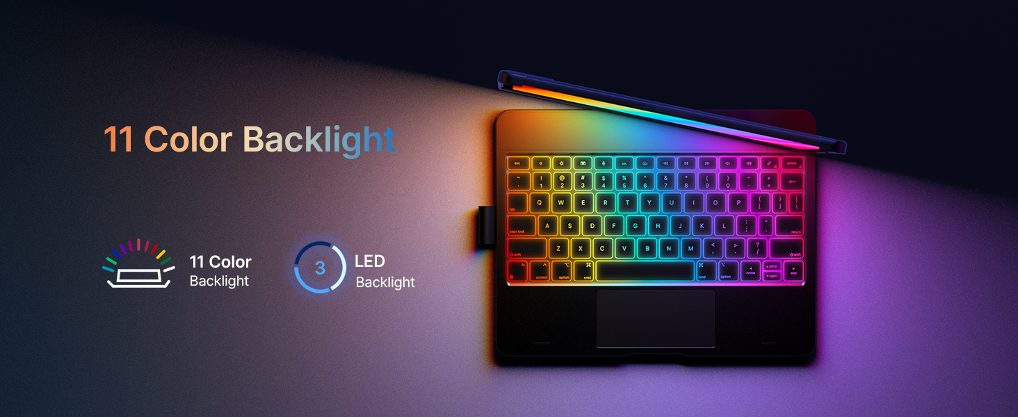 touch ipad keyboard case for ipad pro 11