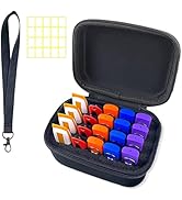 Flash Drive Case JBOS USB Holder 20 Slots Memory Stick Storage Case Hard Shell Thumb Drive Case O...