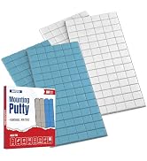 GH1200 Sticky Tack Putty, 384 pcs Poster Putty with Strong Adhesive to Hang Pictures, Posters and...
