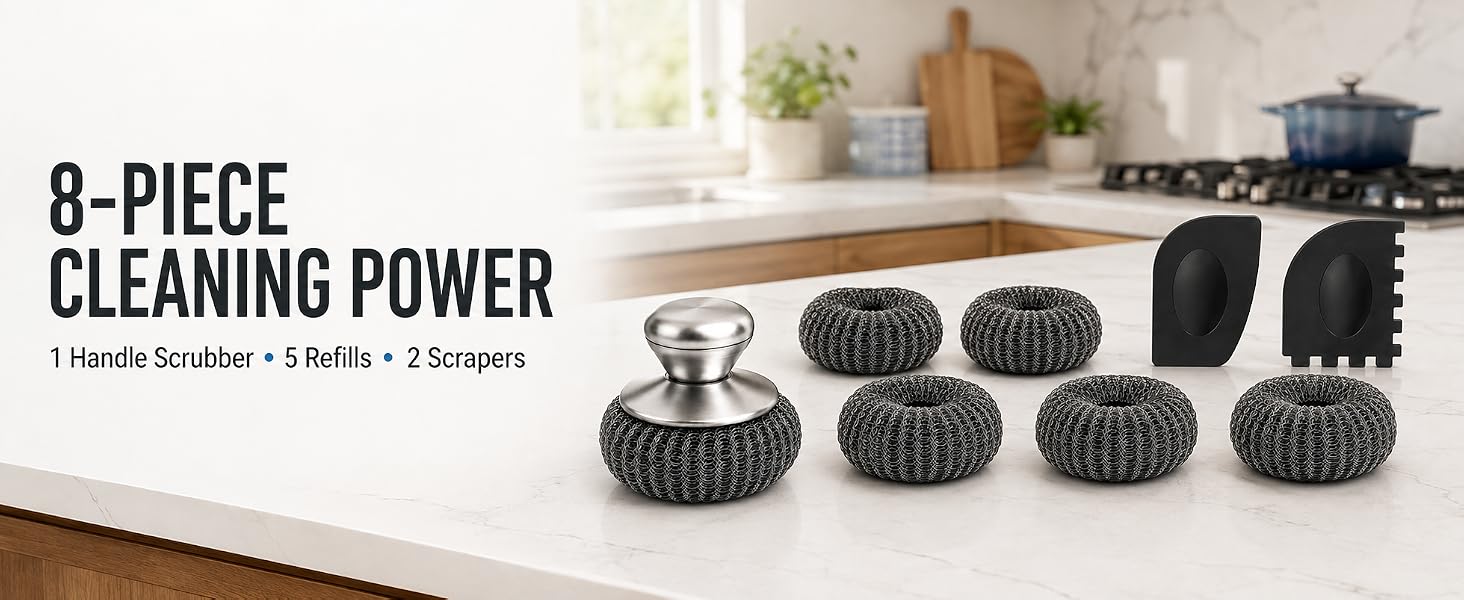 Steel Wool Scrubber