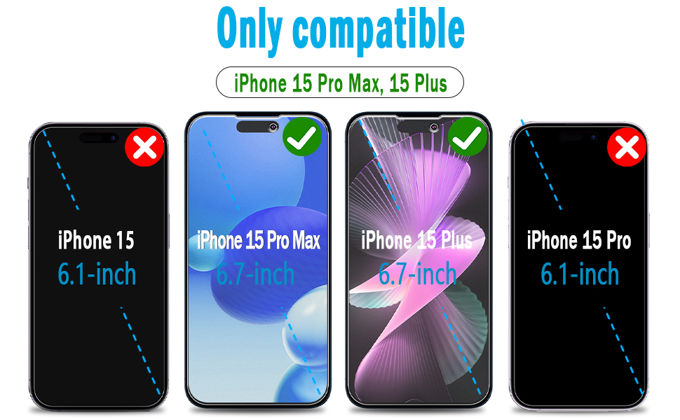 iphone 15 plus matte screen protector