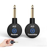 A13 Wireless Microphone Transmitters Receivers, Microphones Guitar System, 2.4GHz Guitar Accessor...