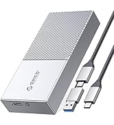 ORICO M.2 NVME SSD Enclosure 40Gbps PCIe3.0x4 USB Type-C Aluminum Adapter, NVME 2280 M-Key(B+M Ke...
