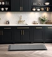 Ophanie Kitchen Mats for Floor, 9/10 Inch Thick Kitchen Rugs, Anti Fatigue Standing Cushioned Mat...