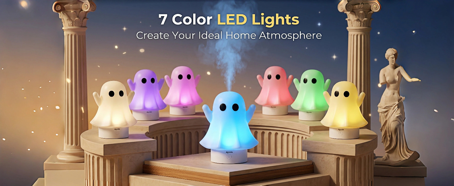 7 Color LED Lights