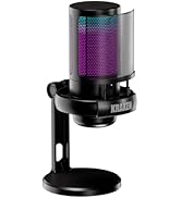 Kraken Echo RGB USB Condenser Microphone for Gaming, Podcast & Streaming for PC, PS5, PS4, MAC, L...