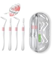 LIAMOSS Orthodontic Flossers for Braces,Ortho Dental Floss Picks,Braces Flossers for Adults Clean...