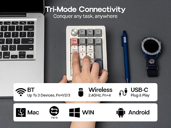 EK21 VIA Mechanical Number Pad 