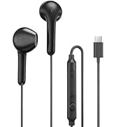 MAS CARNEY USB C Earbuds Wired Ear Buds for Samsung Galaxy S25 S24 S23 S22 S21 S20 Ultra FE A16 A...