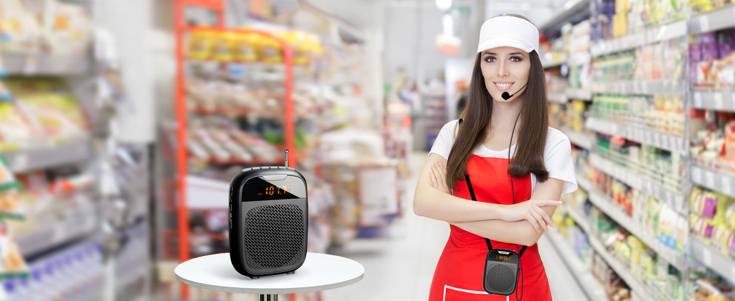 voice amplifier for promotion