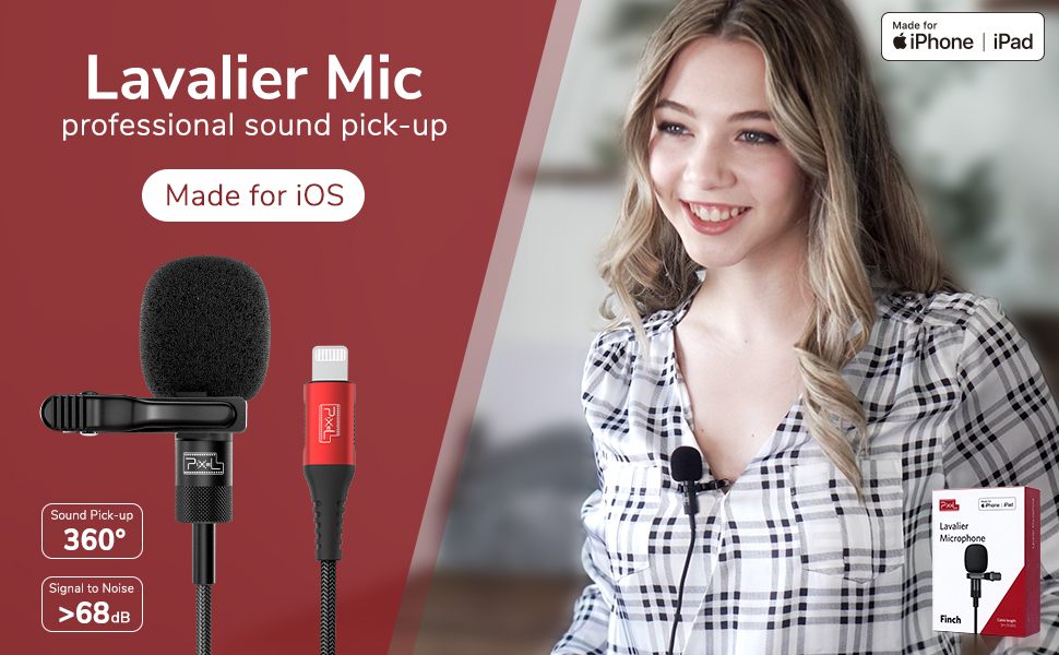 finch lapel microphone for iphone
