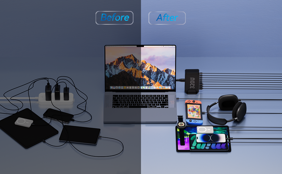 charging station for multiple devices