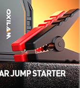 OXILAM Jump Starter 6000A for All Gas/12L Diesel, Car Battery Jumper Starter Portable, UltraSafe ...