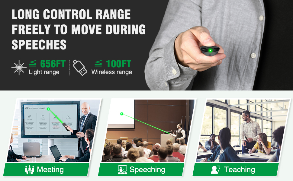 Long control range