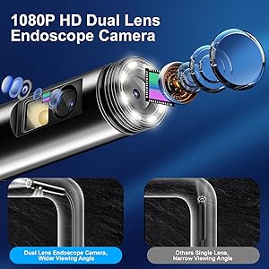 borescope camera android dual lens endoscope cell phone borescope endoscope iphone