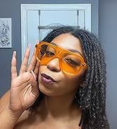 FEISEDY Vintage 70s Aviator Sunglasses Men Women Classic Retro Trendy Large Frame UV400 Sun Glass...