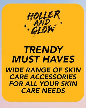 holler and glow treny skincare brand story module