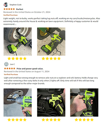 Robustrue cordless impact gun