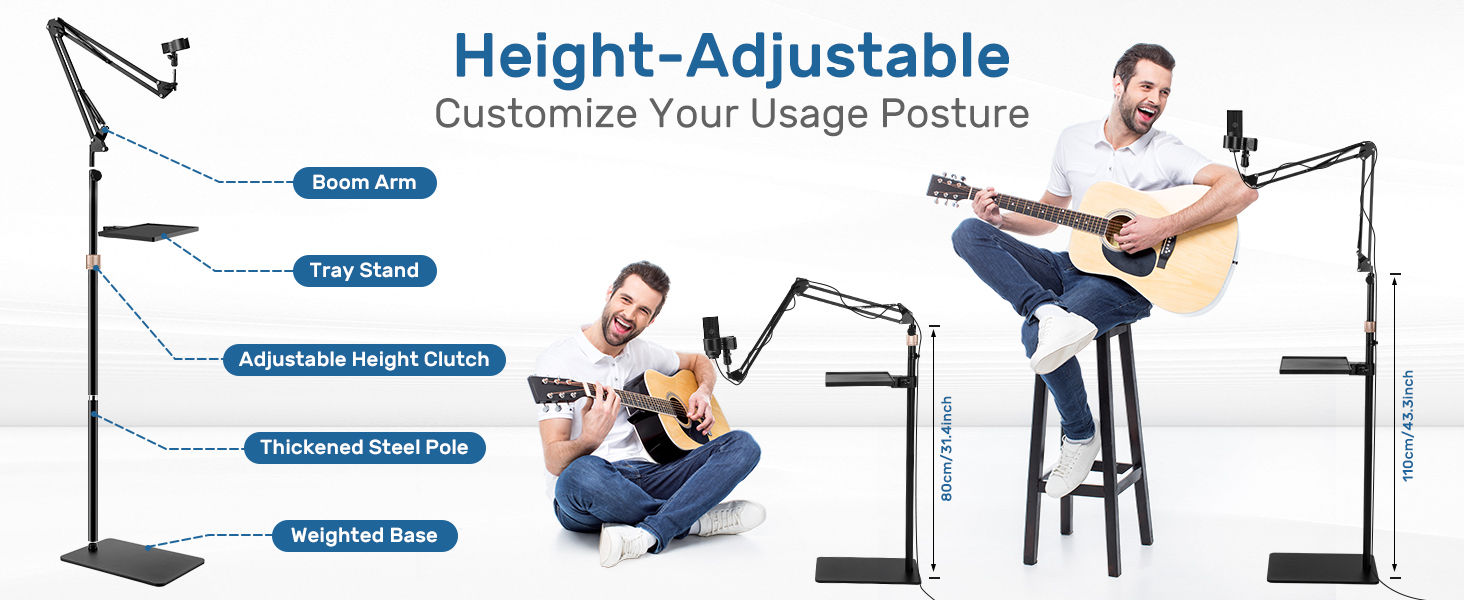 Height Adjustable -31-43in