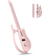 N1 Stringless Electric Smart Guitar,Foldable &amp; Portable Built-in Drum Machine &amp; Bassline Travel B...