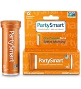 Himalaya PartySmart, One Capsule for a Better Morning, 12 Nights Out Supply, Non-GMO, Plant-Based...