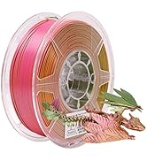 eSUN Silk Mystic PLA Filament 1.75mm, Shiny Silk Three Color Co Extrusion 3D Printer Filament, 1K...