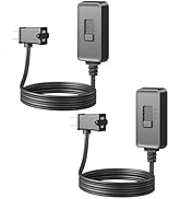 DEWENWILS Plug in Dimmer Switch for Lamp, Table Lamp Dimmer for Dimmable LED/CFL Lights and Incan...