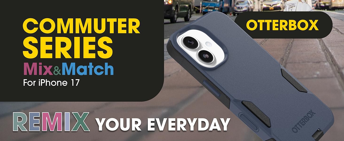 otterbox commuter case shown in blue
