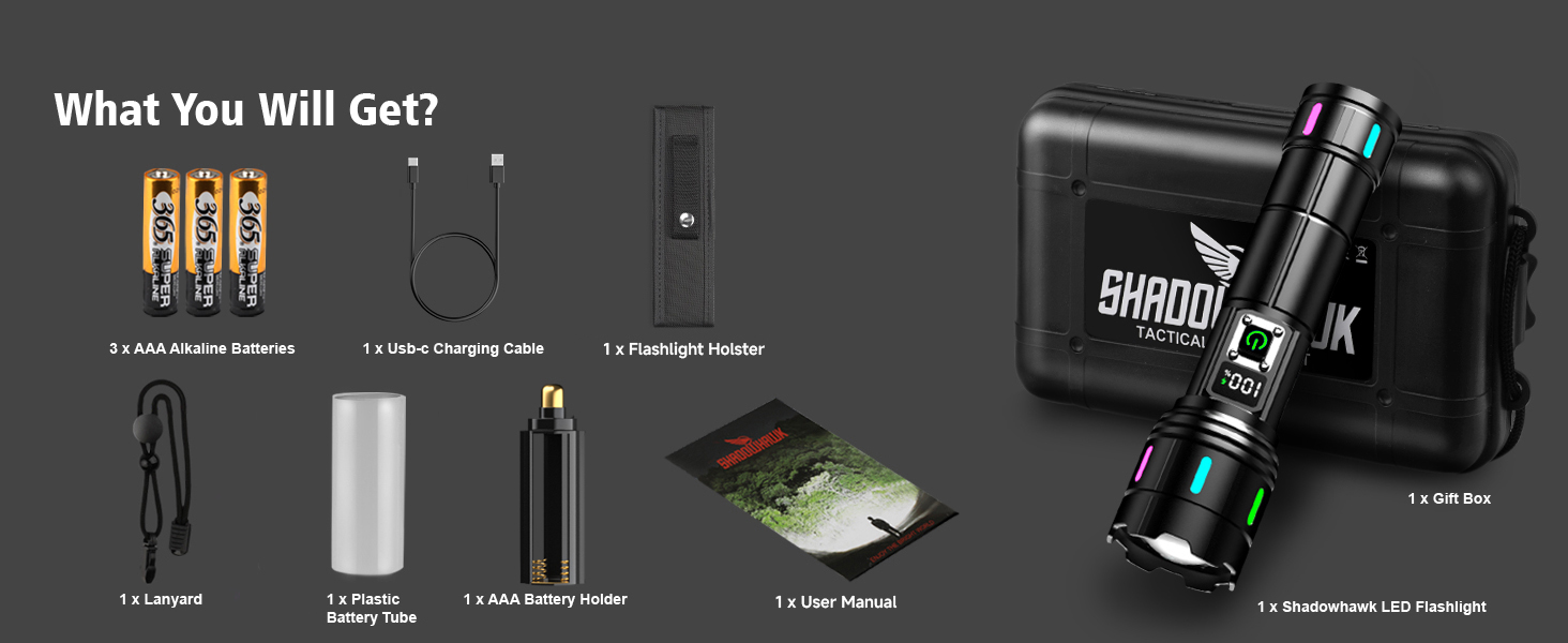 super bright flashlight