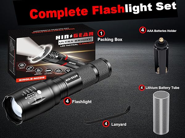 flashlights