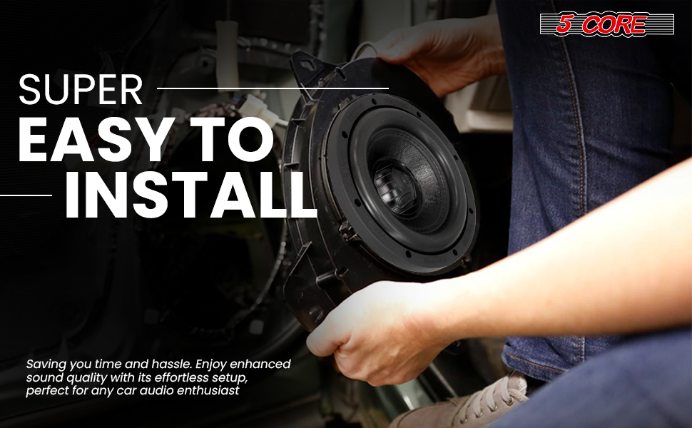 6.5 Inch Subwoofer, 6.5 Inch Subwoofer Speaker, Speaker 1000W Max, Car Bass Sub Woofer