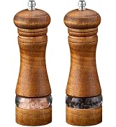 Wooden Salt and Pepper Shakers,Wood Salt and Pepper Grinder Set