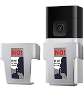 NO SOLICITING Do Not Disturb Sign for House, Compatible with Doorbell 1/2 Plus and 2nd Generation...