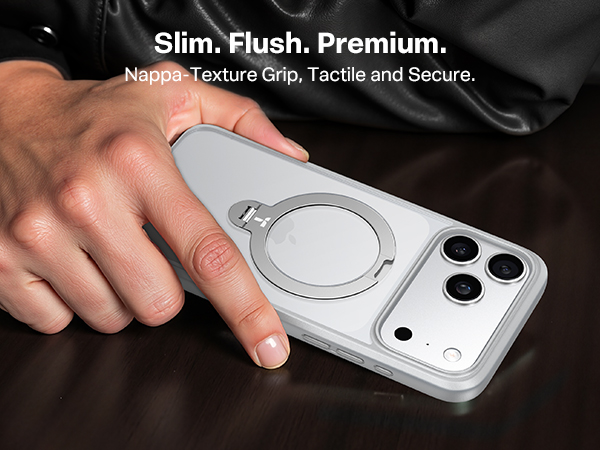 silver case for iphone 17 pro