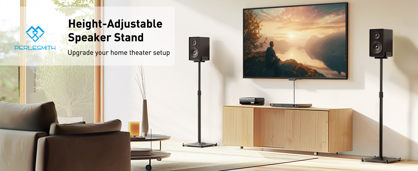 adjustable speaker stand