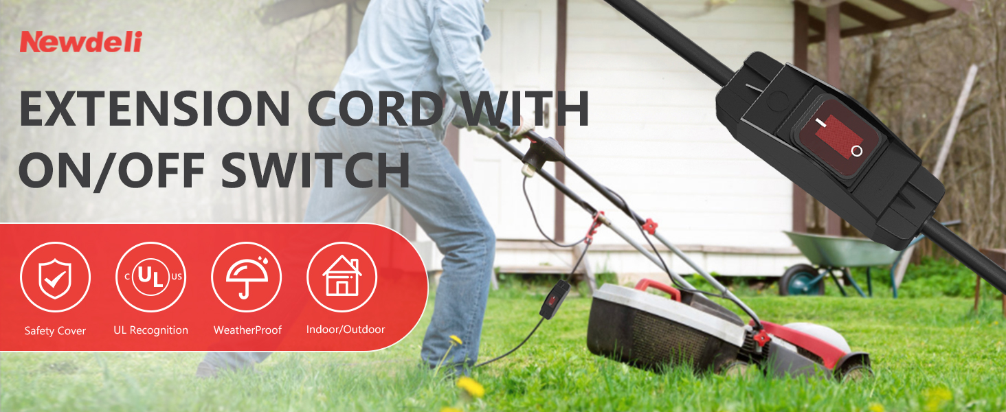 Extension Cord with Switch