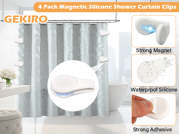 shower curtain clips