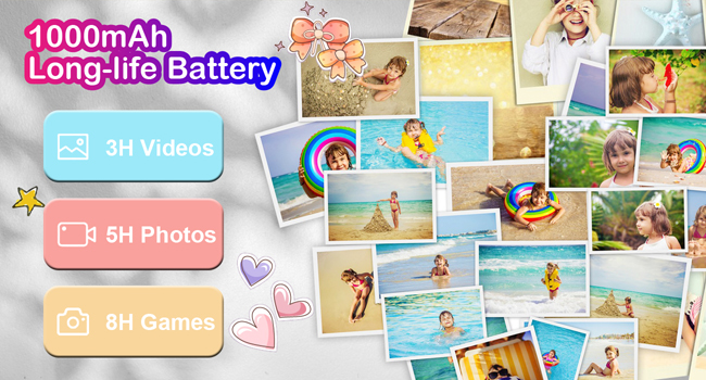 kids camera instant print color photos