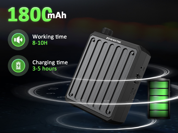 Voice Amplifier with Wired Microphone 