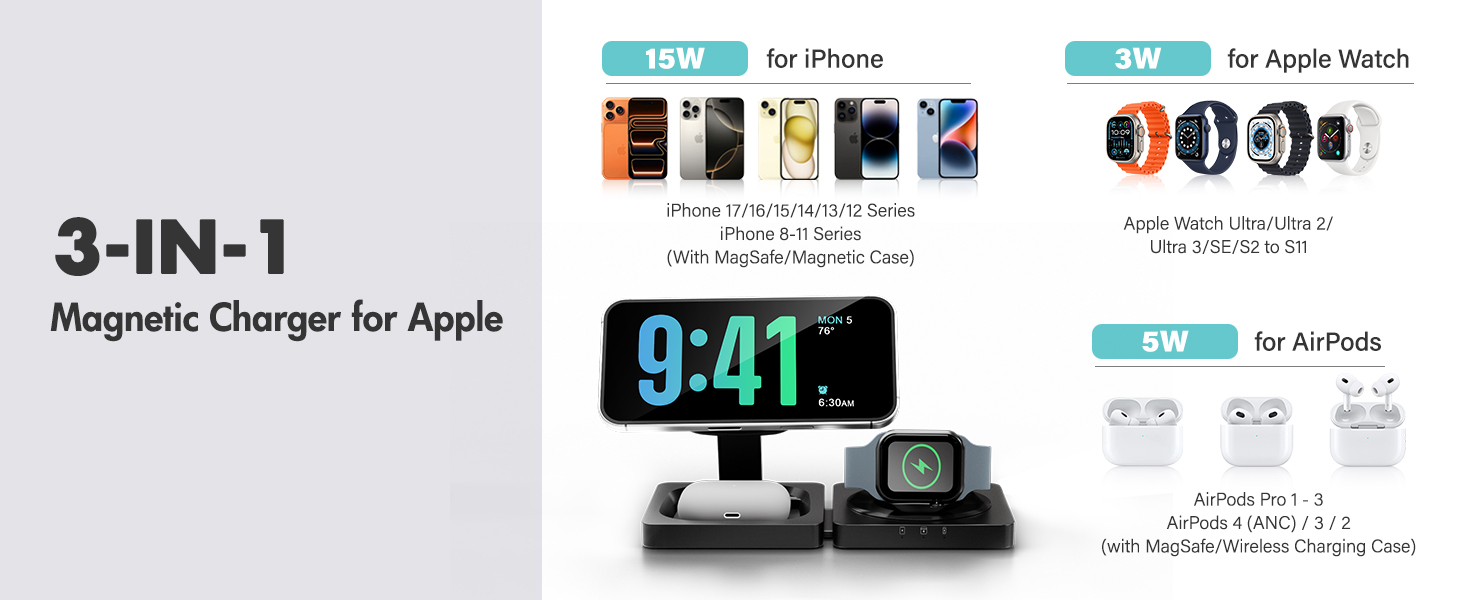 iphone 17 pro max charging stand