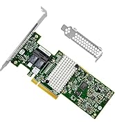 SAS HBA Card Compatible with LSI 9302-8i IT Mode PCIe SATA Expansion Card, 8-Port 12Gb/s PCIe 3.0...