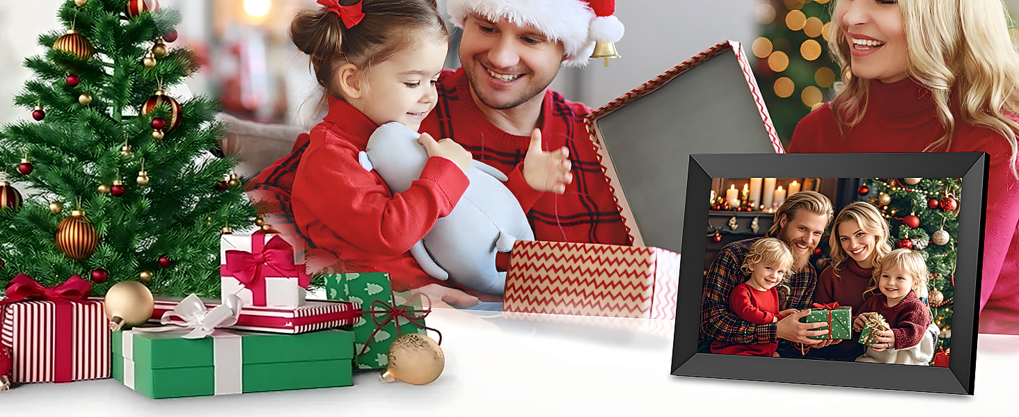 digital picture frame for Christmas