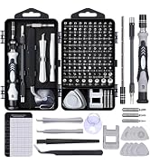 SHOWPIN Precision Computer Screwdriver Kit: 122PCS Laptop Screwdriver Sets | 101 Magnetic Drill B...