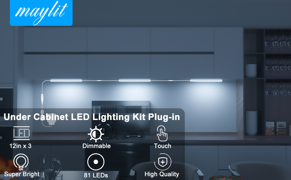 under cabinet lights with remote