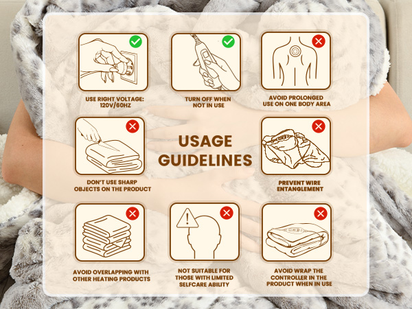 heated blanket full size