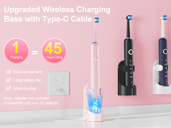 Electric Toothbrush for Adults